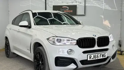Used BMW X6 M Sport 258 HP (189 kW) 2015 White SUV