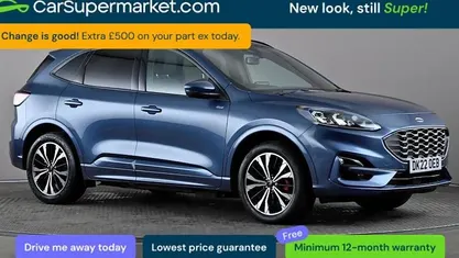 Used Ford Kuga ST-Line X 224 HP (164 kW) 2022 Blue SUV