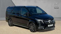 Black Used 2024 Mercedes V300 AMG line MPV | £66,890 (Super price)