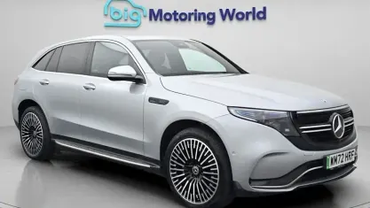Used Mercedes EQC400 AMG line 300 kW (408 HP) 2023 Silver SUV