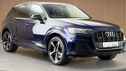 Used Audi Q7 S-Line 231 HP (169 kW) 2023 Blue SUV