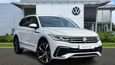 White Used 2023 VW Tiguan Allspace R-line SUV | £30,742 (Fair price)