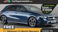 Blue Used 2022 Mercedes A180 Executive Hatchback | £18,697 (Fair price)