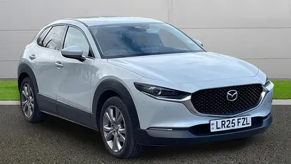White Used 2025 Mazda CX-30 Exclusive-Line SUV | £22,999 (Fair price)