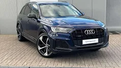 Navarra blue metallic Used 2022 Audi Q7 Black Edition SUV | £42,950 (Fair price)