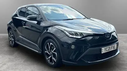 Used Toyota C-HR Design 122 HP (89 kW) 2021 Black SUV