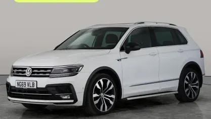 Used VW Tiguan R-line 150 HP (110 kW) 2020 White SUV