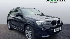 Black Used 2016 BMW X3 M Sport SUV | £13,990 (Fair price)