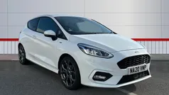 White Used 2020 Ford Fiesta ST-Line Hatchback | £9,578 (Fair price)