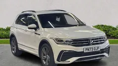 White Used 2023 VW Tiguan R-line Edition SUV | £30,126 (Fair price)