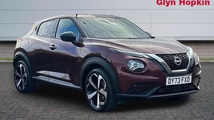 Używany Nissan Juke Tekna 114 KM (83 kW) 2023 Czerwony SUV