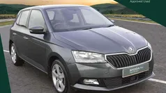 Quartz grey metallic Used 2019 Skoda Fabia SE L Hatchback | £10,480 (Fair price)