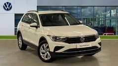 Pure white Used 2022 VW Tiguan Life SUV | £21,900 (Super price)