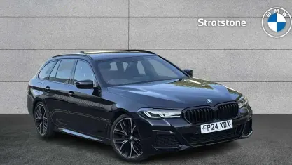 Used BMW 520 M Sport 190 HP (139 kW) 2024 Black Estate