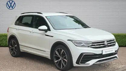 Used VW Tiguan R-line 150 HP (110 kW) 2023 White SUV