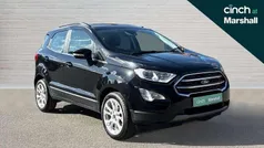 Black Used 2022 Ford Ecosport Titanium SUV | £11,791 (Fair price)