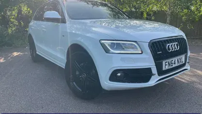 Used Audi Q5 S-line plus 180 HP (132 kW) 2015 White SUV