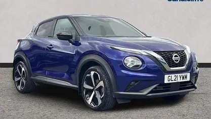 Używany Nissan Juke Tekna 114 KM (83 kW) 2023 Niebieski SUV