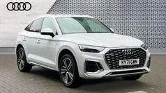White Used 2022 Audi Q5 Sportback S-Line SUV | £31,490 (Good price)