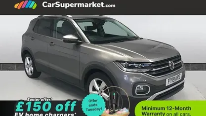 Used VW T-Cross SEL 116 HP (85 kW) 2019 Grey SUV