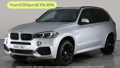Silver Used 2018 BMW X5 M Sport SUV | £20,668 (Super price)