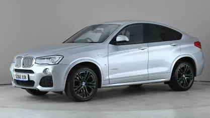 Used BMW X4 M Sport 258 HP (189 kW) 2016 Silver SUV