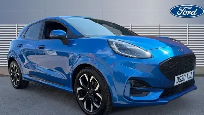 Used Ford Puma ST-Line X 125 HP (91 kW) 2020 Blue SUV