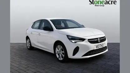 Used Vauxhall Corsa 75 HP (55 kW) 2020 White Hatchback