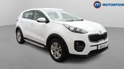 Używany Kia Sportage 116 KM (85 kW) 2018 Biały SUV