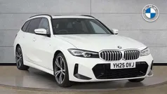 White Used 2025 BMW 320 M Sport Estate | £33,434 (Fair price)
