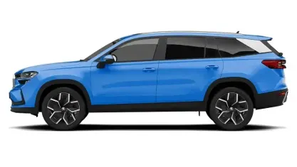 Used Skoda Kodiaq SE 150 HP (110 kW) 2025 Race blue metallic SUV