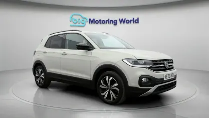 Used VW T-Cross Black Edition 110 HP (80 kW) 2023 Grey SUV