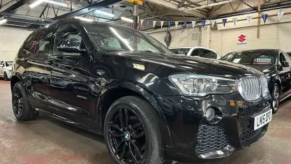 Used BMW X3 M Sport 258 HP (189 kW) 2015 Black SUV