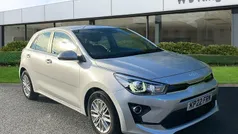 Satin silver Used 2022 Kia Rio 2 Hatchback | £12,295 (Fair price)