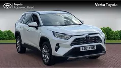 White Used 2022 Toyota RAV4 Hybrid SUV | £26,432 (Good price)