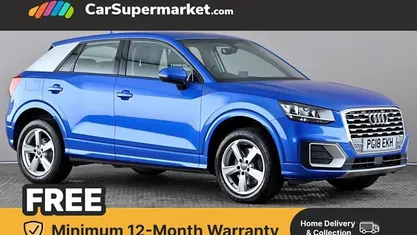 Used Audi Q2 Sport 116 HP (85 kW) 2018 Blue SUV