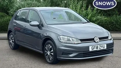 Used VW Golf VII S 125 HP (91 kW) 2018 Grey Hatchback