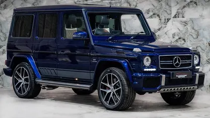 Used Mercedes G63 AMG Edition 463 571 HP (419 kW) 2017 Blue SUV