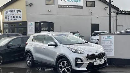 Used 2021 Kia Sportage Silver SUV | £14,495 (Fair price)