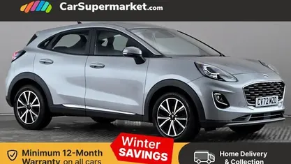 Silver Used 2022 Ford Puma Titanium Hatchback | £13,197 (Good price)