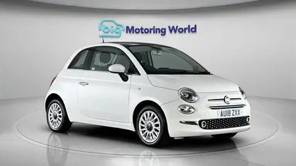 Used Fiat 500 Lounge 69 HP (50 kW) 2018 White Hatchback