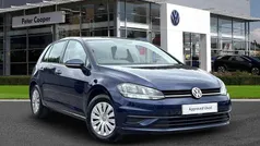Blue Used 2018 VW Golf VII S Hatchback | £9,991 (Fair price)