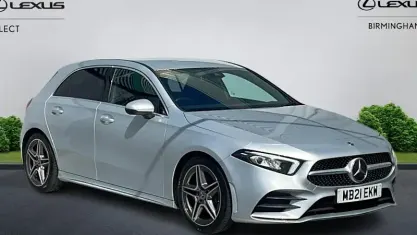 Used Mercedes A220 AMG line 190 HP (139 kW) 2020 Silver Hatchback