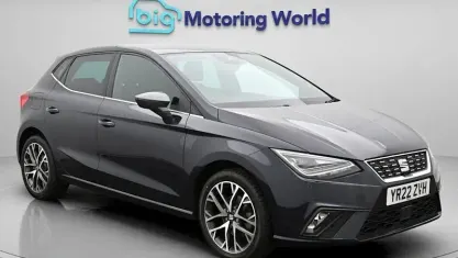 Used Seat Ibiza XCELLENCE 110 HP (80 kW) 2022 Blue Hatchback