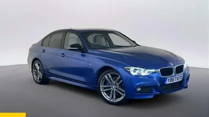 Used BMW 320 M Sport 184 HP (135 kW) 2018 Blue Sedan