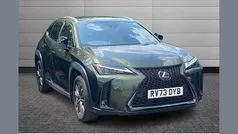 Terrane khaki Used 2023 Lexus UX 250h Sport Design Packet SUV | £24,850 (Fair price)