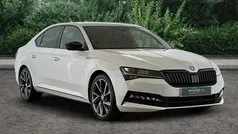White Used 2024 Skoda Superb SportlinePlus Hatchback | £25,790 (Fair price)