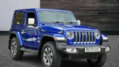 Blue Used 2020 Jeep Wrangler Overland SUV | £35,978 (Fair price)