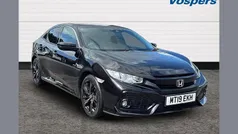 Black Used 2019 Honda Civic SR Hatchback | £10,400 (Fair price)