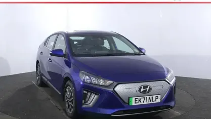 Used Hyundai Ioniq Premium 100 kW (136 HP) 2021 Blue Hatchback